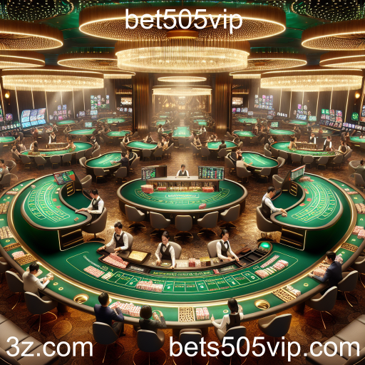 Experiência Imersiva no Cassino Ao Vivo do bet505vip