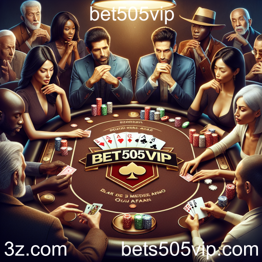 Descubra o Mundo do Poker no Bet505vip